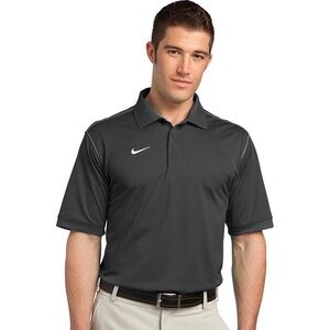 Nike Golf Dri-Fit Black‎ Polo Shirt Men’s Size L Large Casual Comfort